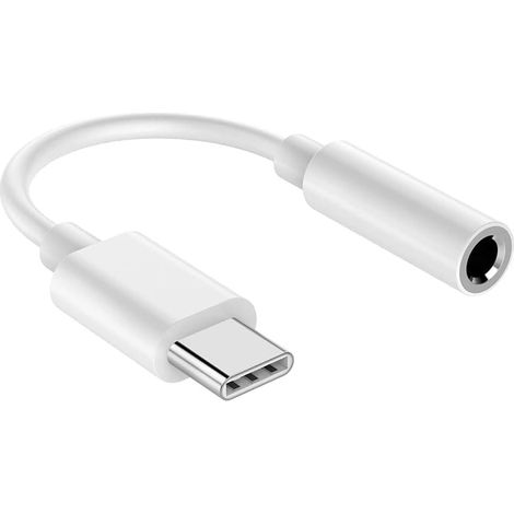 Adaptateur USB C vers Jack 3,5 mm, Adaptateur Casque Type C, USB Type C Jack Compatible (1/5)