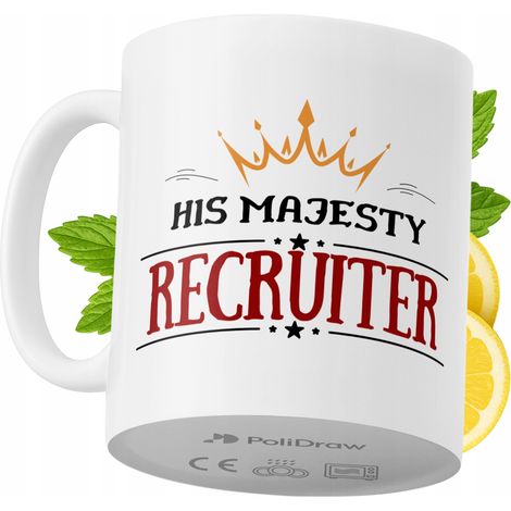 Lustige Tasse für Personalvermittler – Kaffee- oder Teetasse mit witzigem Textdesign – ideal für Geburtstage, Namenstage, Feiertage und besondere Anlässe. Hochwertige Tasse für Homeoffice und Arbeit. 