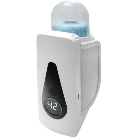 Chauffe-biberon pour bébé en déplacement, température réglable, avec écran LCD, pour la maison, l'extérieur, les voyages