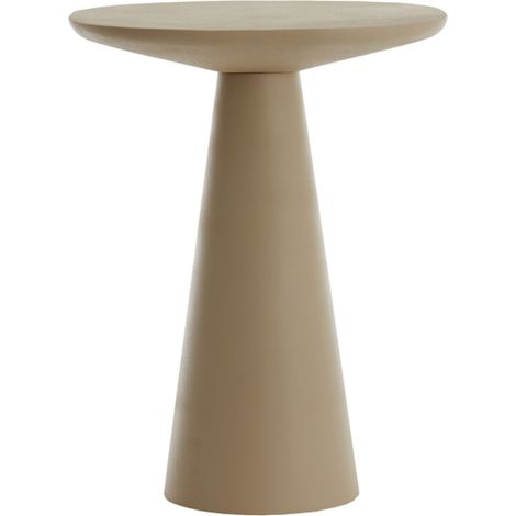 Tavolino da salotto Light & Living ABALA in metallo opaco taupe – (1/4)