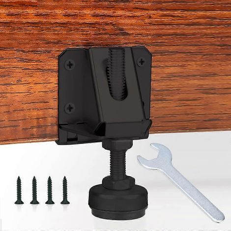 Quatre pieds de nivellement robustes pieds de nivellement réglables supportant une charge importante pour les pieds de meubles conviennent aux établis, armoires, tables et tabourets de billard, armo (1/5)
