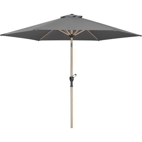 Schneider Sonnenschirm Cordoba anthrazit Ø 270 cm Marktschirm (1/4)