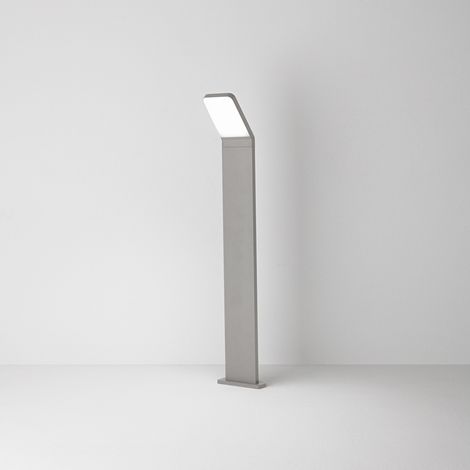 Path paletto in alluminio grigio cemento LED 12W 3000K CRI80 220-240V 50/60Hz 1050Lm IP66 (1/2)