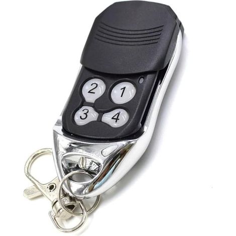 Télécommande de rechange Cardin S437/S449 - 433,92 MHz - Code (1/4)