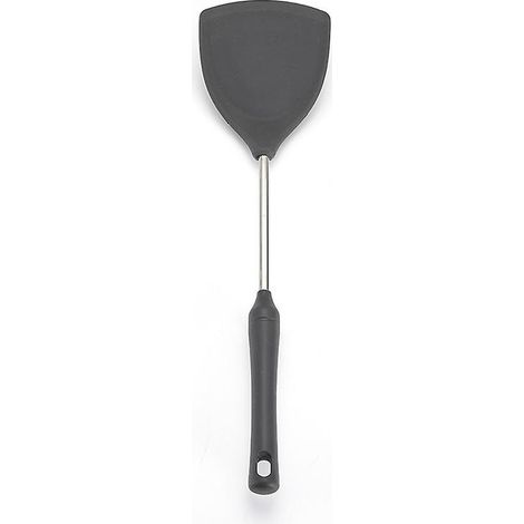 Spatule - Silicone Et Acier Inoxydable - Résistante Jusqu'à 315 °C - Pour Cuisinières Antiadhésives - 1 Pièce