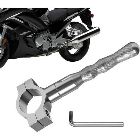 Motorrad Ständerpad Rutschfester Stützadapter Motor Fußpedal Seitenverlängerung Für Erwachsene Männliche Fahrer, Outdoor, Garage, Fahren, Parken, Camping Und (1/5)