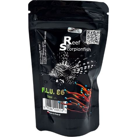 Nutriente per coralli Reef Scorpionfish F.L.U. 86 LPS