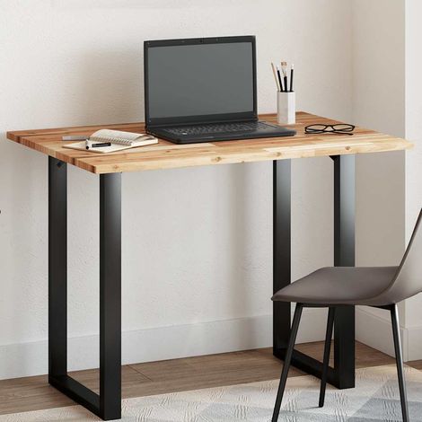 Tischplatte Rechteckig 80x70x2 cm Massivholz Akazie