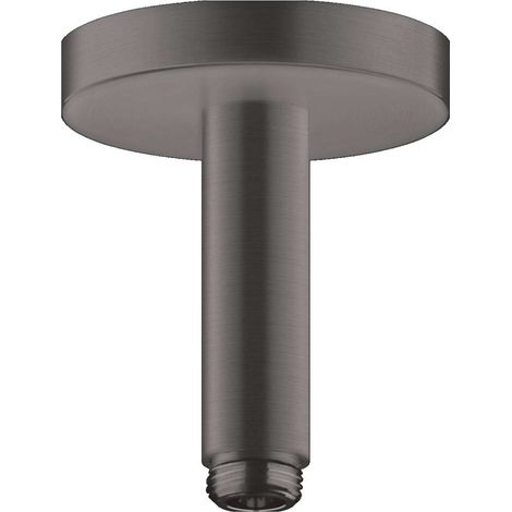Axor Elementi doccia - Braccio doccia a soffitto 10 cm, cromo nero spazzolato 26432340 (1/2)