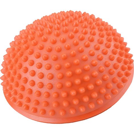 Lot PVC gonflable demi-ballon de yoga points massage ballon d'exercice fitness équilibre entraîneur (1/5)