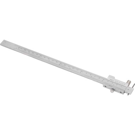 Pied à coulisse en acier inoxydable, jauge de traçage parallèle, outil de mesure et de traçage 0-250 mm (1/5)