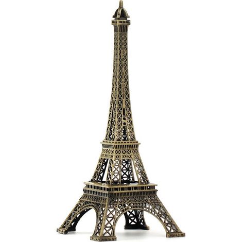 Eiffelturm-Skulptur aus Schmiedeeisen, 25 cm – Umweltfreundliche Galvanisierung – Innendekoration für Büro und Zuhause (1/4)