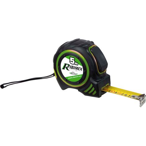 Cinta métrica autoblocante 5m Ribitech 19mm