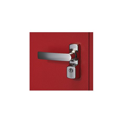 Oltre Außenmanöver mit FAPIM-Zylinder - grau 9006 - 8568A/G5