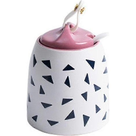 Pots à épices en céramique avec cuillère, étagère nordique, bols à épices, bocaux de conservation pour cornichons et condiments (1/4)