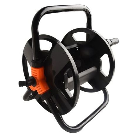 Enrouleurs de tuyau d'arrosage pour tuyau d'arrosage - Enrouleurs portables - Support de rangement pour outils de lavage de voiture - 34 x 26 x 23 cm