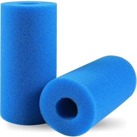 Lot de 2 filtres en mousse pour spa, filtre A, éponge filtrante type A, cartouche filtrante en mousse réutilisable et lavable, mousse pour piscine, spa, jacuzzi-AquaForge (1/3)
