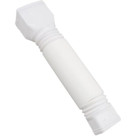 Gutter Downpipe Extensions, Rainwater Drainage Pipe Connector, Down Spout Extension, Gutter Connector (White) (1/5)