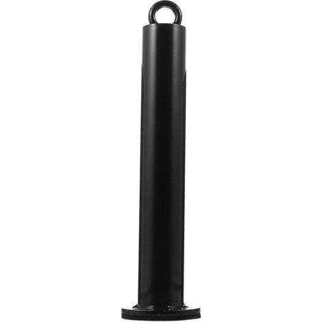 Support pour haltères et barres de musculation, noir, 32 x 8 x 8 cm, 1 pièce (1/3)