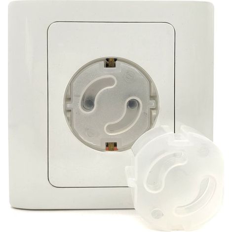 Set di 15 copriprese di sicurezza in materiale ABS, per prese conformi agli standard europei, facili da rimuovere e installare. (1/5)