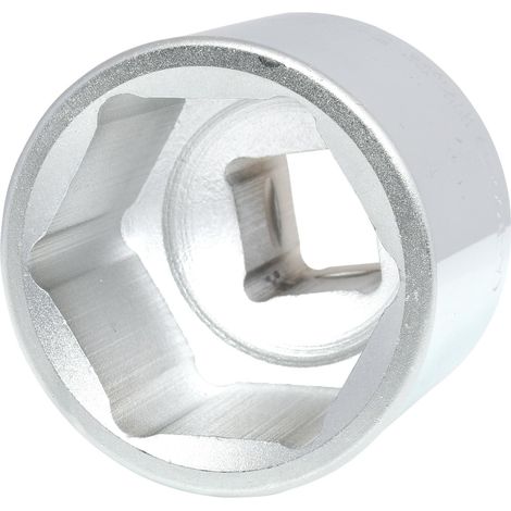 1" llave de vaso 55mm, hexagonal (1/4)