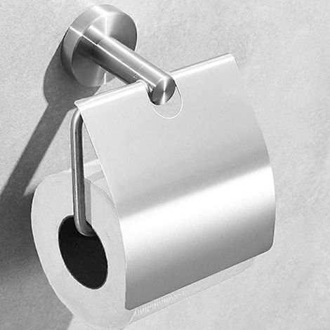 Distributeur mural étanche en plastique pour papier toilette, idéal pour la salle de bain et la cuisine. (1/5)