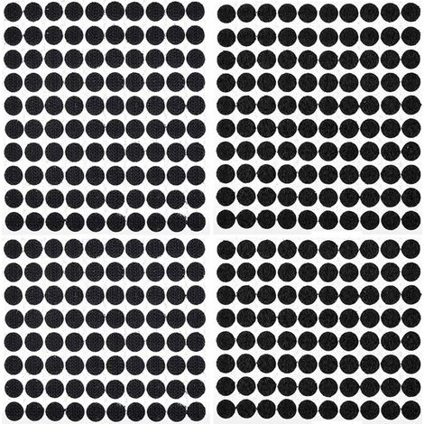 Pastille Scratch - 10 mm - Auto-adhésive - Pour Papier Plastique Verre Textile - 600 Paires (1/5)