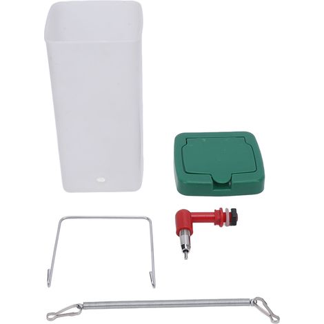 Abreuvoir automatique pour oiseaux, haute capacité, débit d'eau réglable, mangeoire pour perroquets et perruches pour Cage (1/5)