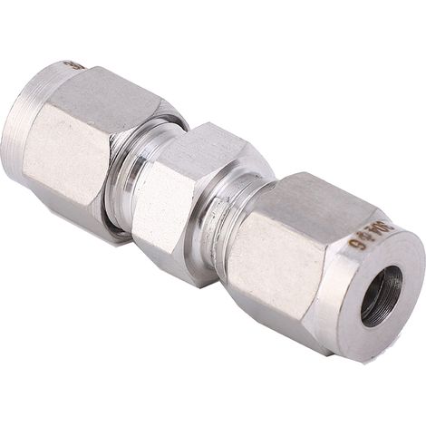 Raccord de tuyau d'air droit en acier inoxydable 304, raccord pneumatique 4 mm/6 mm/8 mm/10 mm/12 mm/8 mm (1/5)