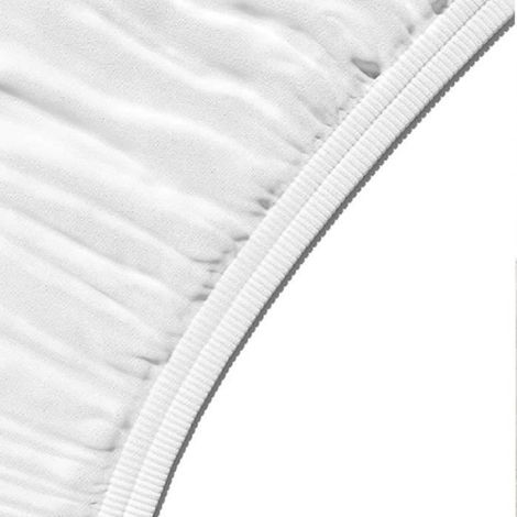 Drap-housse - - Microfibre - 90 x 190 x 30 cm - Léger - Doux - Infroissable (1/4)