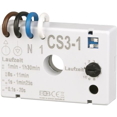 Bock nachlauf relè Elettrico, da incasso, CS3 – 1