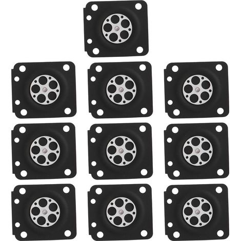 10pcs / set Garburetor Diaphragm Gaskets For Zama Chainsaw MS210 MS230 MS2500 (1/5)