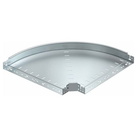 OBO Bettermann Codo 90° con conexión rápida 60x500 Acero cincado, 6041140