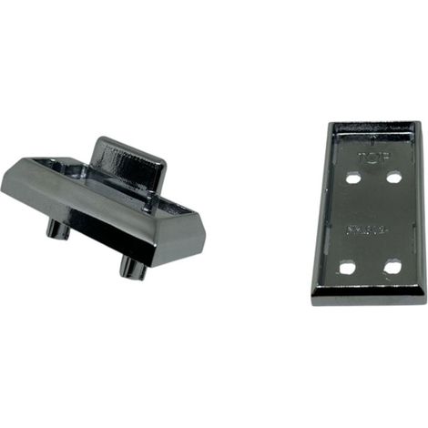 Ricambio kit fissaggio traversa cromo Aqualight Grandform PPL910+PPL912 (1/2)