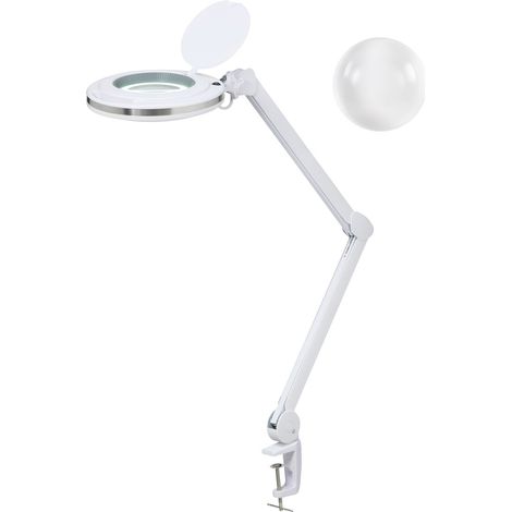 TOOLCRAFT 2147853 LED Lupenleuchte 60 SMD LED 5D 2.25X Vergrößerungsfaktor=2.25 x 12.2 cm 2021 Energ (1/5)