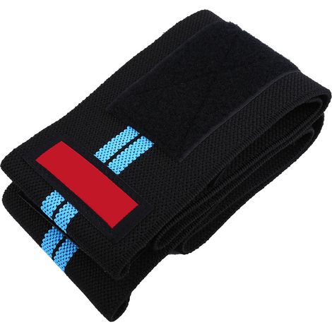 Support De Poignet Compression Ajustable - Protection Sportive Pour Musculation Et Fitness - Noir Et Orange - 1 Pièce (1/2)