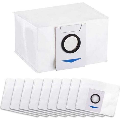 10 sacchetti per aspirapolvere Ecovacs T20 pro/T10 OMNI, grande capacità 3L, ricambi. (1/5)