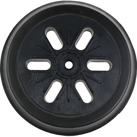 Platorello abrasivo per levigatrici roto-orbitali Bosch GEX 150 AC, PEX 15 AE, GEX 150 Turbo, Ø 150 mm, con vite (1/5)