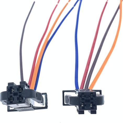 Applicable to inner and outer taillights, wiring harness for the inner trunk taillight connector for Audi C6 A6L 2009 (2008 model converted to 2009 model) -- JB1295-4P