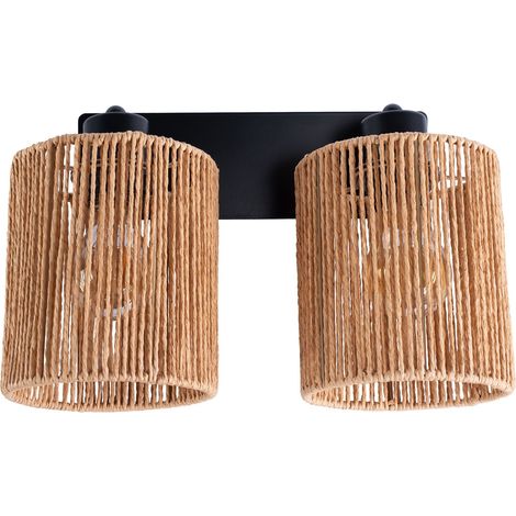 WANDLEUCHTE TOOLIGHT APP1824-2W NATURE BLACK