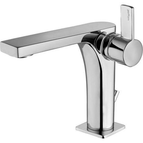 Miscelatore lavabo Rock con scarico in ottone cromo di Paffoni (1/3)