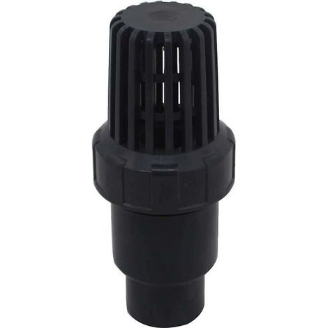 Clapet pied clapet anti retour a boule aspiration 25 32 40 mm clapet crepine anti retour antiretour pvc piscine pompe (Diamètre Intérieur 32mm) (1/5)