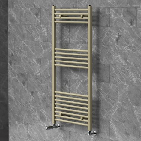 LuxeBath Handtuchheizkörper 600x1200 mm Badheizkörper mit Thermostatventil (1/5)