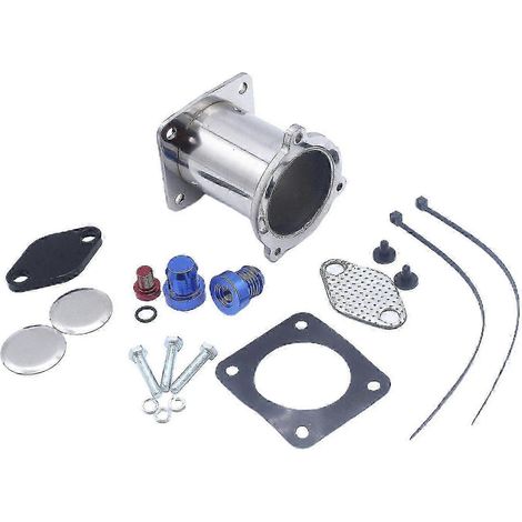 Kit de réparation de dérivation de la vanne EGR avec plaque d'obturation compatible avec BMW E61 M57n 525d, 530d et 535d. (1/5)
