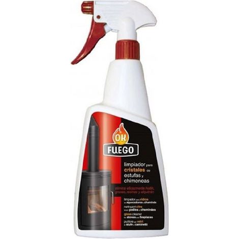 Detergente per vetri per stufe e caminetti, 500 ml
