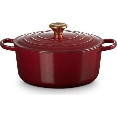 Le Creuset Signature Cocotte Redonda 26 cm Rhone (1/3)