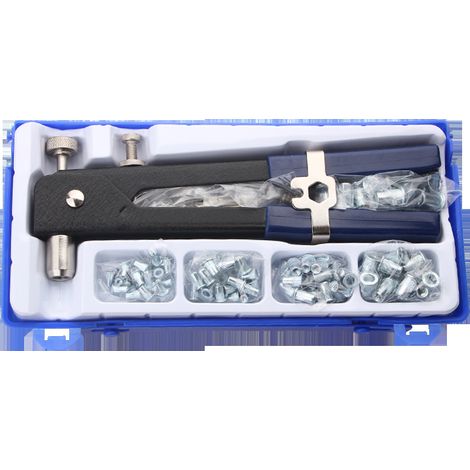 Pistola hembra de extracción manual, juego de pistola de tapa de 6 piezas, juego de pistola de tuerca de remache, juego de pistola de tuerca de extracción manual (1/5)