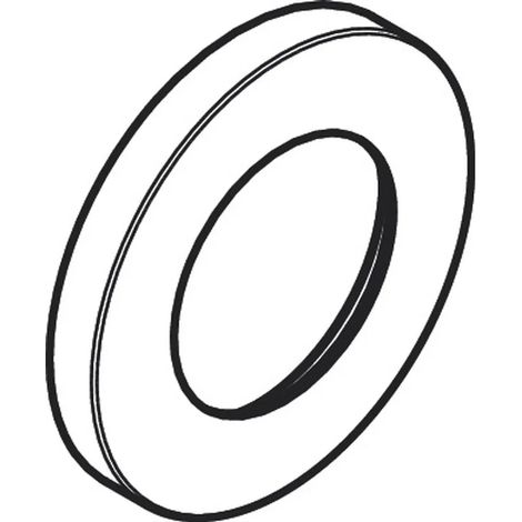 Hansgrohe Rosone per maniglia, finitura: nero opaco, 93988670