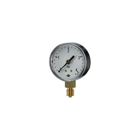 Klein-Manometer Fig.2602(1) 1/4" 50mm Dm 0-16 bar Anschl.unten