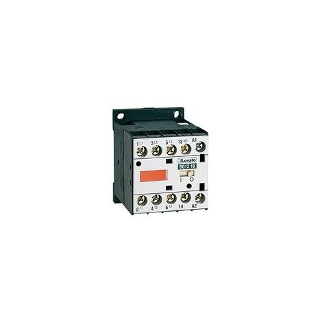 Contattore 3P+1No 12A Ac3 230Vac ( Lovato Cod. 11Bg1210A230 )